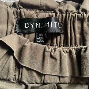 Dynamite Green Pants!